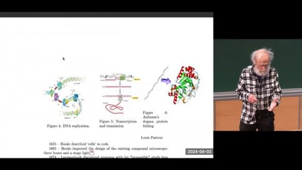 Misha Gromov - 2/4 Beauty of Life seen through Keyhole of Mathematics