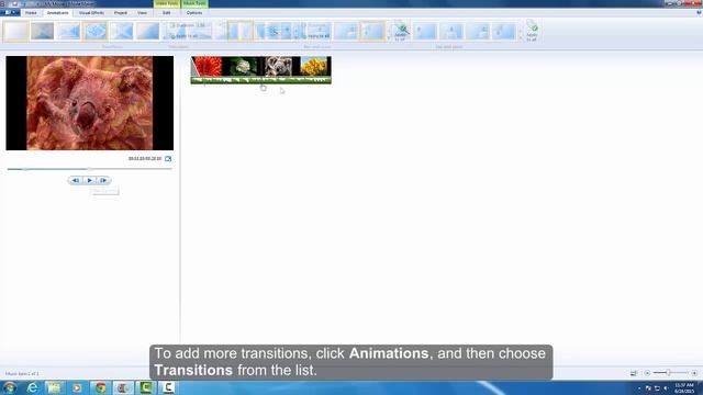 Add transitions and effects to a project in Windows Movie Maker смотреть онлайн