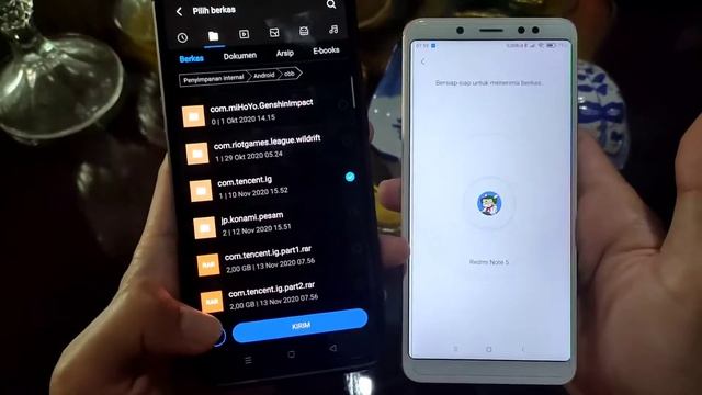 Cara Transfer Game Dari Hp Ke HP lain смотреть онлайн