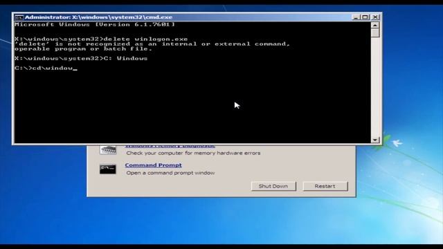 Delete "winlogon.exe" of the Windows 7 смотреть онлайн