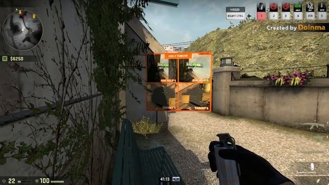 Смоки на карте Overpass|☜♡☞CS:GO☜♡☞ смотреть онлайн