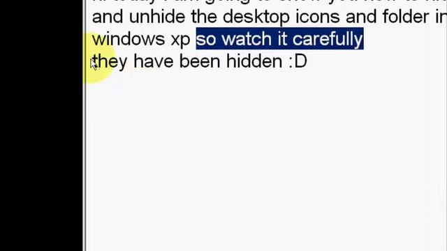 HIDE AND SHOW DESKTOP ICONS IN WINDOWS XP.. смотреть онлайн