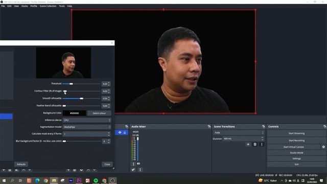 Cara Ubah Background tanpa Green Screen di OBS смотреть онлайн