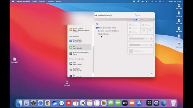 MacOS Big Sur'da Pil Yüzdesi Gösterme Nasıl Yapılır, MacOS BigSur'da pil yüzdesi nasıl görüntülenir смотреть онлайн