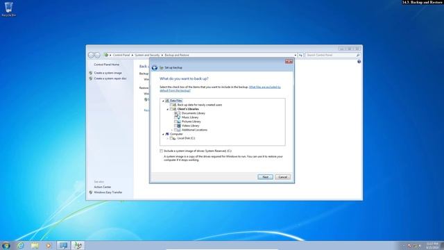 Windows Server 2008 R2 - Backup and Restore (14.4) смотреть онлайн