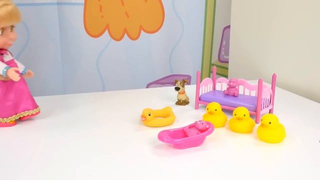 Maşa Ve Koca Ayı. Temizlik Oyunu.