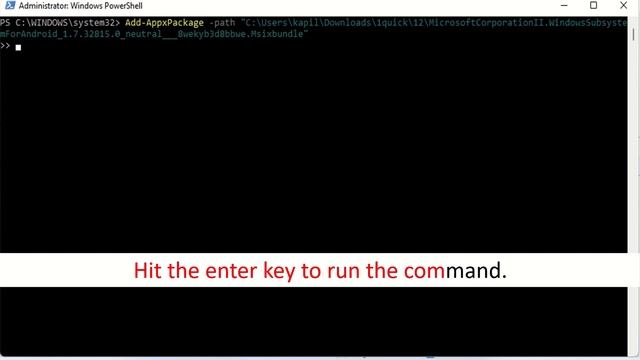 How to Install Windows Subsystem for Android Manually With Msixbundle смотреть онлайн
