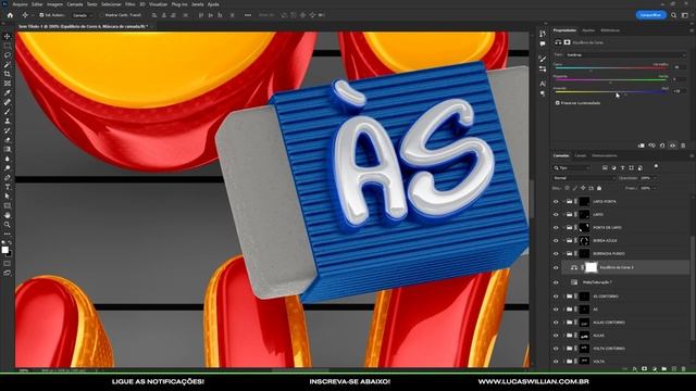 Como Construir um selo 3D de Volta às Aulas do ZERO no Cinema 4D - Parte 4 (Speed-art pós produção) смотреть онлайн