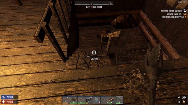 7 Days to Die Alpha 17.3 #9 Неплохая орда смотреть онлайн