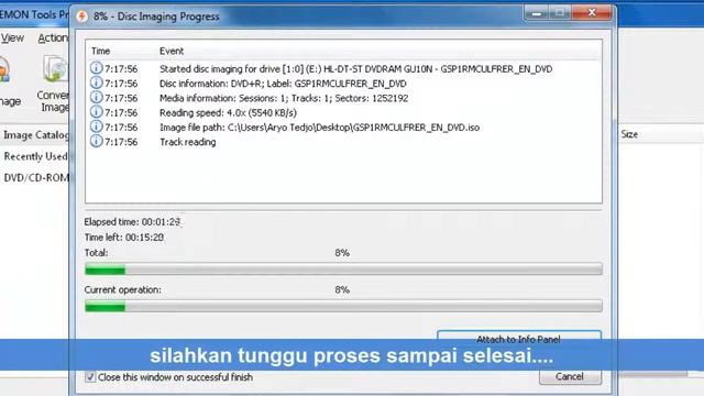 How to Copy ISO Windows 7 from DVD with Daemon Tool (BGMusic Pamitan.Mid) смотреть онлайн