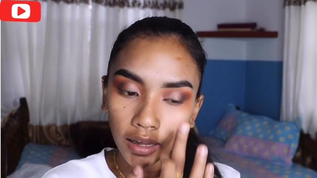 Sparkle Makeup (Red Lipstick) |Sandhya Simkhada | смотреть онлайн