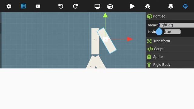 Max2D Android Engine / How to make Ragdoll Physics смотреть онлайн
