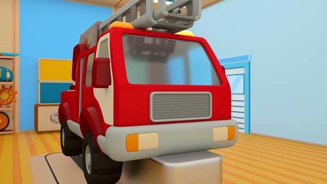 A Hole On The Road. Helper Cars On A Mission! Big Trucks. Learn Colors With Car Cartoons For Kids.