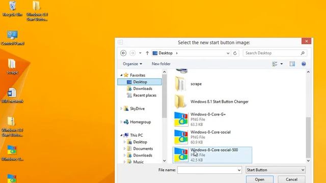 How to change/customize the Start Button in Windows 8.1 RTM & Preview смотреть онлайн