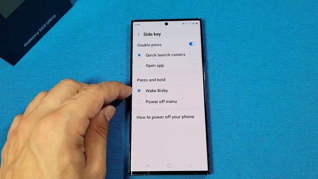 how to change long press of side key Function for Samsung S23 Ultra смотреть онлайн