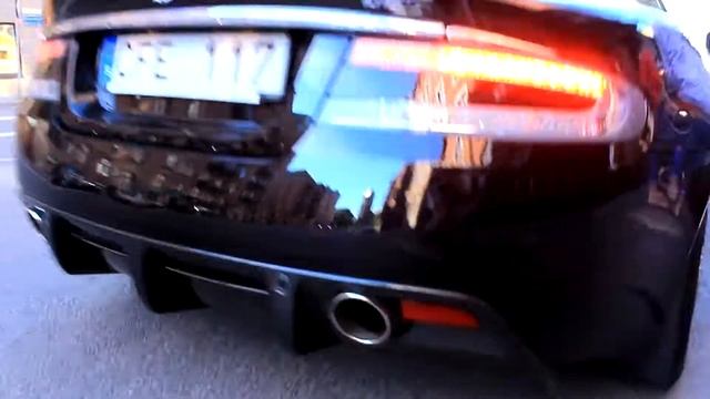 Aston Martin DBS Volante STARTUP & Loud Acceleration Gothenburg смотреть онлайн