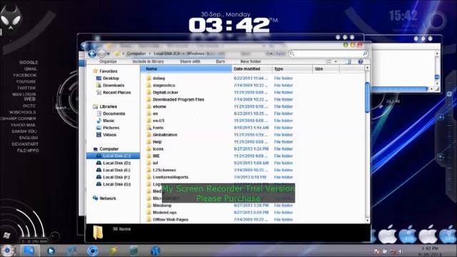 Changing Windows 7 Default sound Schemes смотреть онлайн