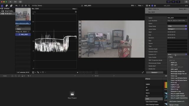 How To Import Apple Log Footage Into Final Cut #finalcutprox #applelog