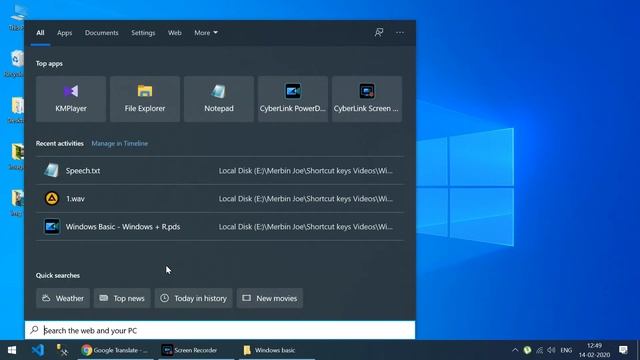 Open search windows in windows operating system using shortcut key смотреть онлайн