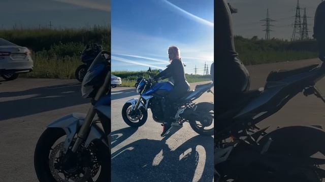 Села на Suzuki GSR750 #мото #smartphone #moto #bikergirl #мотодевушки #motogirl #обзор #suzuki смотреть онлайн