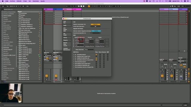El Link MIDI en las Preferencias de Ableton Live (6/20) · AudioAcademia.com смотреть онлайн