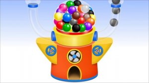 Цветные шарики - учим цифры