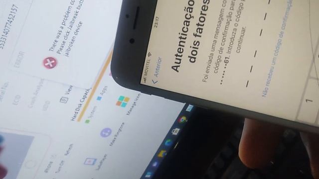 Removendo icloud iPhone 6s iOS 15.5 Bypass com sinal смотреть онлайн
