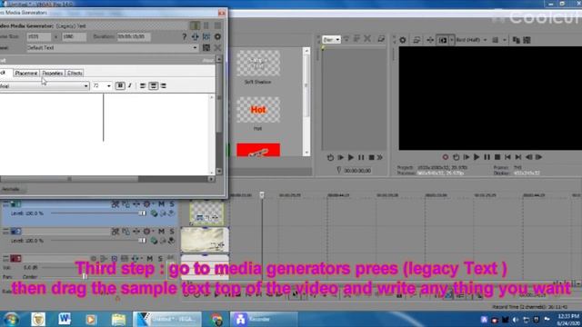 How you can add subtitle in your videos Sony vegas pro 14 Tutorial # 6 смотреть онлайн
