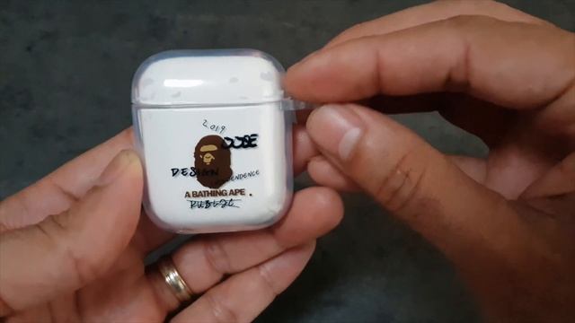 Bape Airpods Silicone Case Quick look! смотреть онлайн