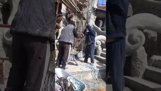 Кот. Установка скульптуры. смотреть онлайн