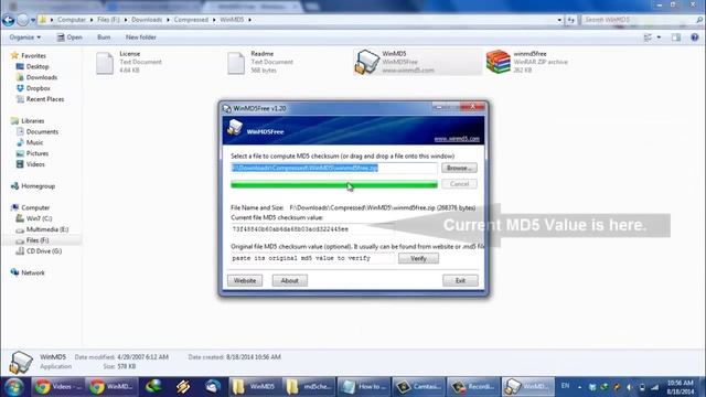 How to check MD5 Checksum on Windows PC смотреть онлайн