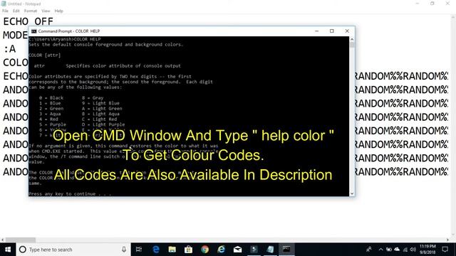 How To Create Multi Colour Matrix Effect !!!! смотреть онлайн
