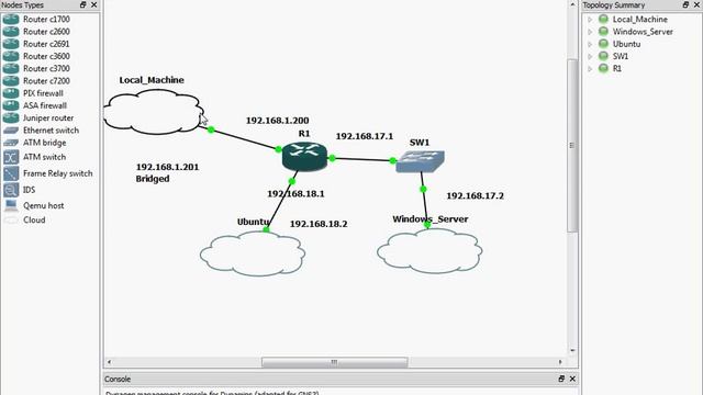 Connecting Virtual Machines in GNS3 to the Local Machine and to the Internet (Part 2) смотреть онлайн