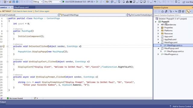 Create different types of Popup in dotnet MAUI смотреть онлайн