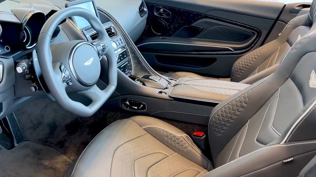 Dominant, Dynamic, And Deeply Fulfilling - 2022 Aston Martin DBS Convertible In Ming Blue смотреть онлайн