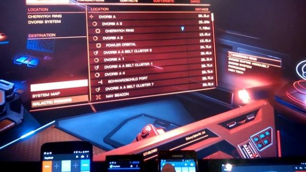 Elite Dangerous Android Macro testing (KeySndr)