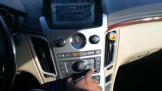 Cadillac CTS Hidden Navigation Menu смотреть онлайн