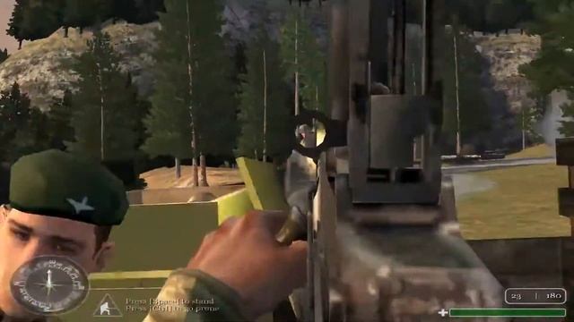 Call of Duty 1 - Britain Mission 4 - Veteran+ Walkthrough☘ (1080p) - MRW Mod! смотреть онлайн