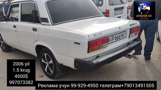 BUXORO MOSHINA BOZOR/ LADA NARXLAR 05.03.2023/JONDOR UZ