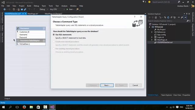 Visual Studio 2012 - 2015 Microsoft Access Login VB.NET смотреть онлайн
