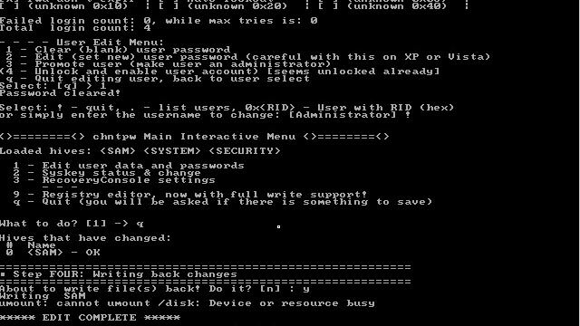 Windows Administrator "Lost Password" / "Password Reset" смотреть онлайн