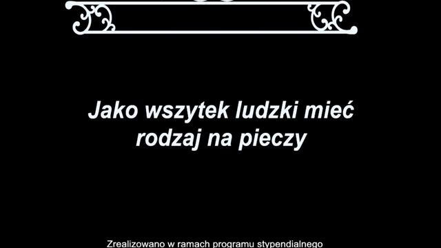 Kochanowski/Łągwa PIEŚŃ XIV смотреть онлайн