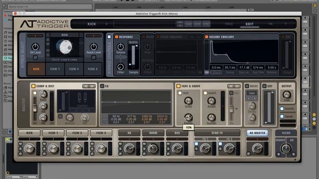 XLN AUDIO ADDICTIVE TRIGGER Tutorial смотреть онлайн