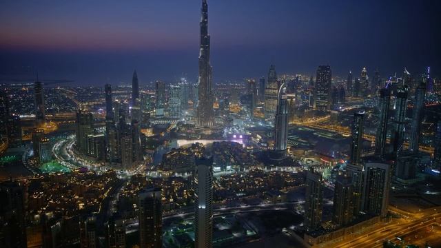 Dubai Night | MacOS Sonoma Live Wallpaper