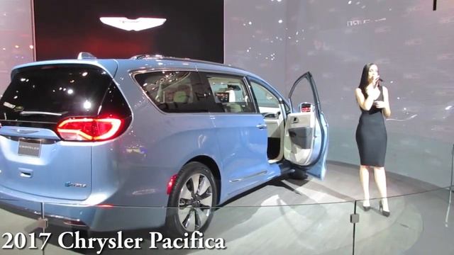 2017 Chrysler Pacifica Presentation at New York International Auto Show 2016 смотреть онлайн