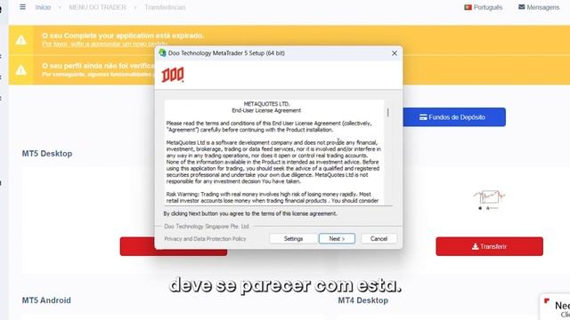 Como baixar o MT5 смотреть онлайн