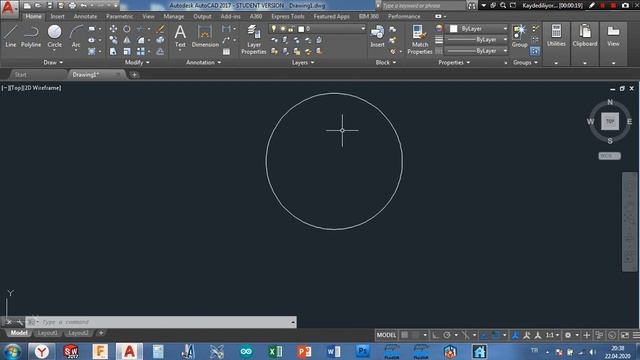 Autocad Yuvarlak Parçaların Köşeli Olması смотреть онлайн