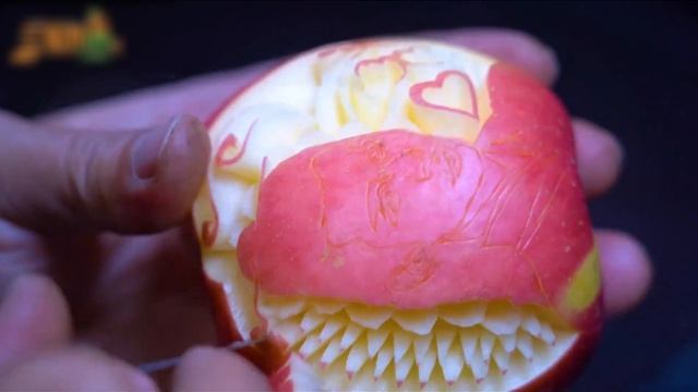 The Elegant And Delicate Fruit Carvings, This Knife Is So Awesome!#carving #fruitcarving #cutting смотреть онлайн