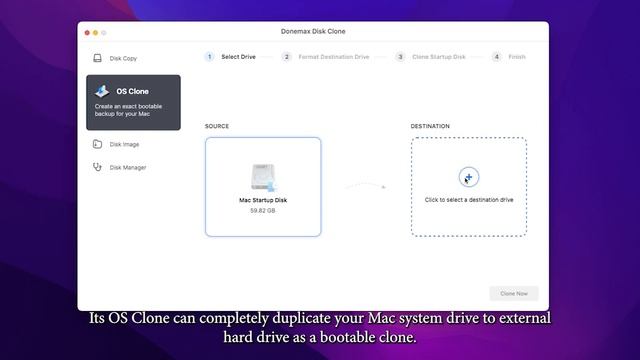 How to clone Mac hard drive to external hard drive with Donemax Disk Clone for Mac? смотреть онлайн
