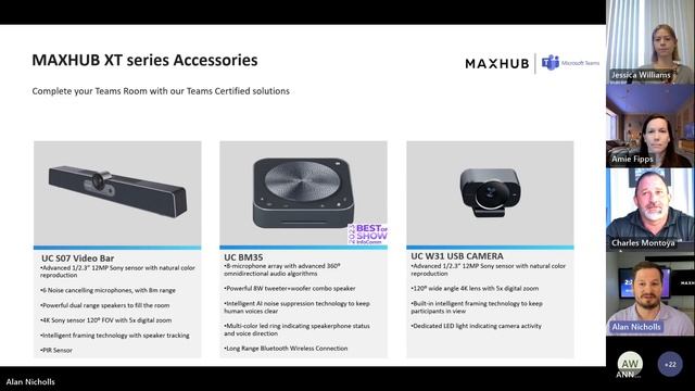 MAXHUB Webinar: Microsoft Partnership смотреть онлайн